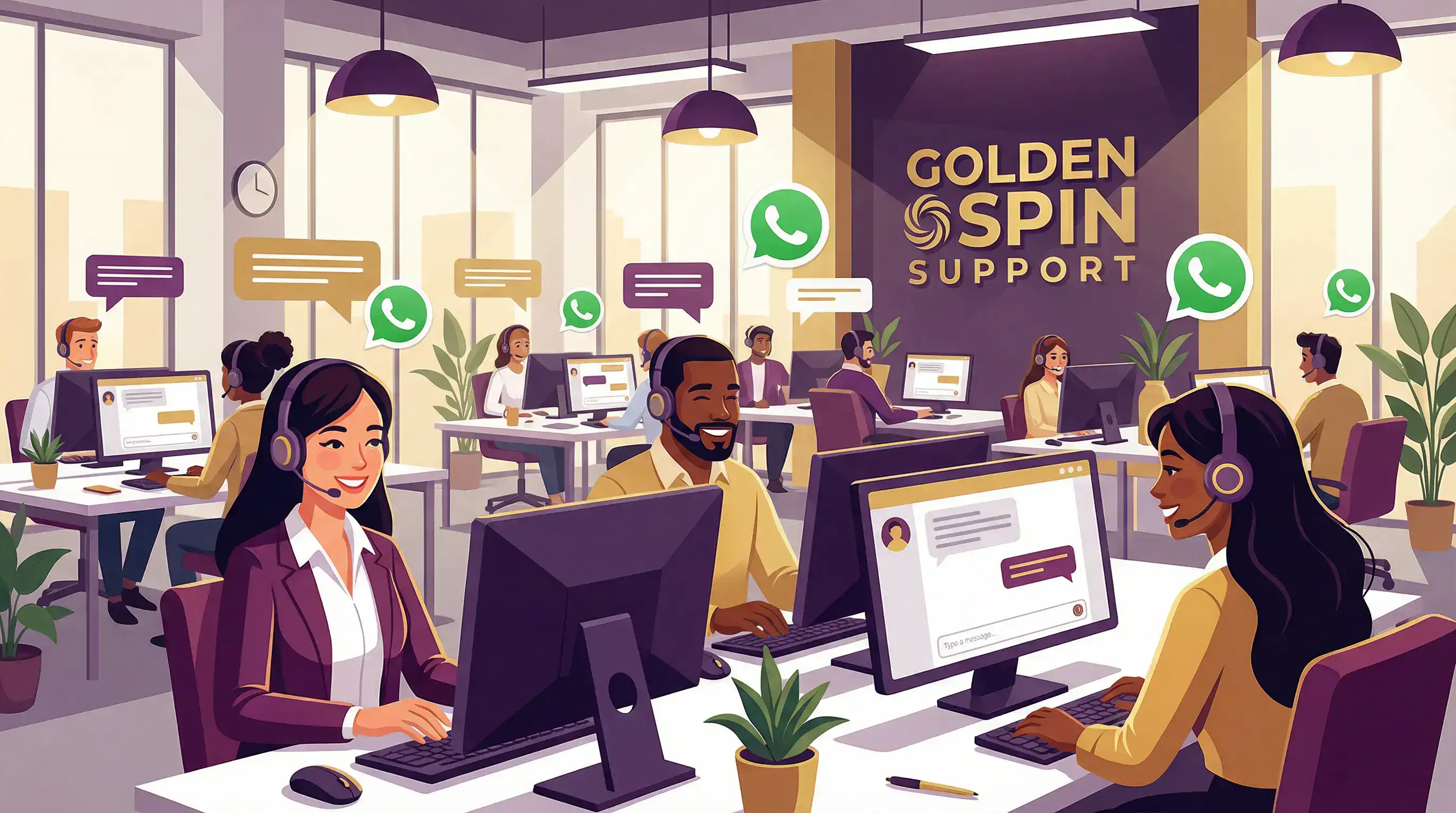 Equipe de suporte ao cliente ktobet